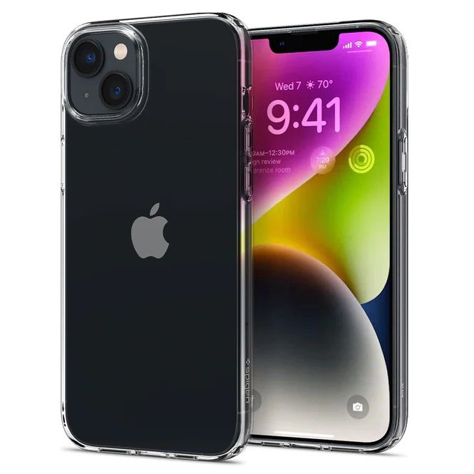 Чохол Spigen для Apple iPhone 14 Crystal Flex, Crystal Clear