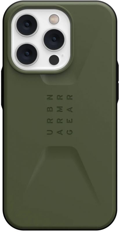 Чохол UAG для Apple iPhone 14 Pro Civilian, Olive
