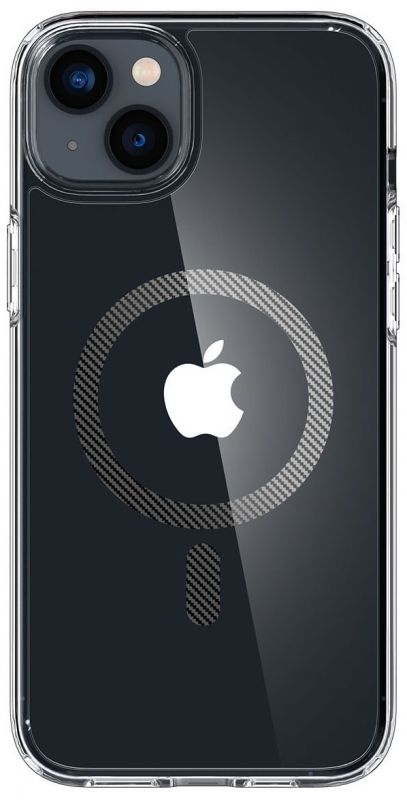 Чохол Spigen для Apple Iphone 14 Plus Ultra Hybrid MagFit, Carbon Fiber