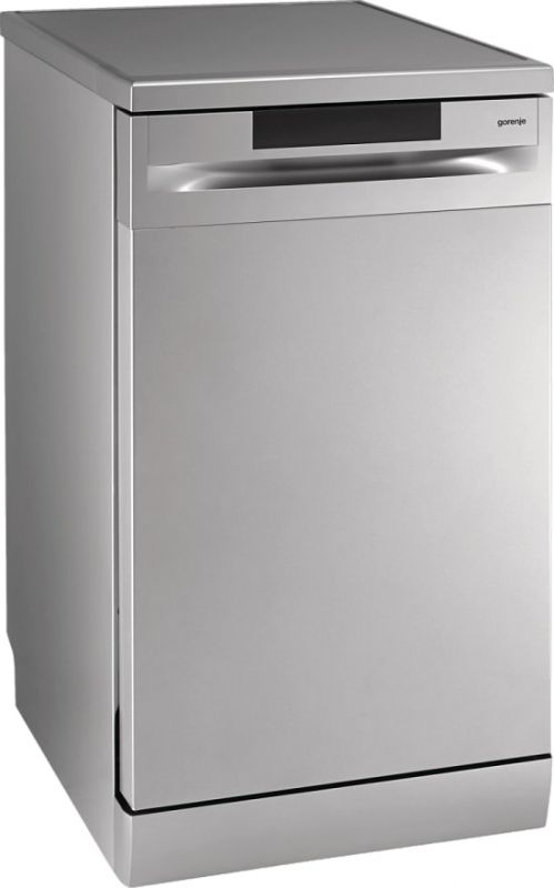 Посудомийна машина Gorenje GS520E15S, 9компл., A++, 45см, дисплей, 2 кошика, AquaStop, сірий