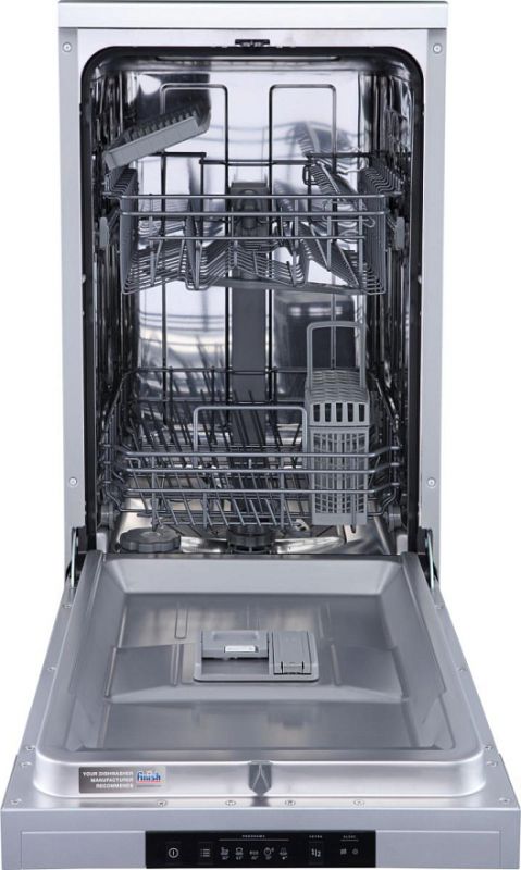 Посудомийна машина Gorenje GS520E15S, 9компл., A++, 45см, дисплей, 2 кошика, AquaStop, сірий