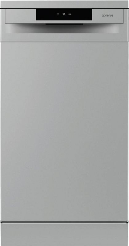 Посудомийна машина Gorenje GS520E15S, 9компл., A++, 45см, дисплей, 2 кошика, AquaStop, сірий