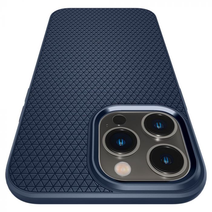 Чохол Spigen для Apple iPhone 14 Pro Liquid Air, Navy Blue