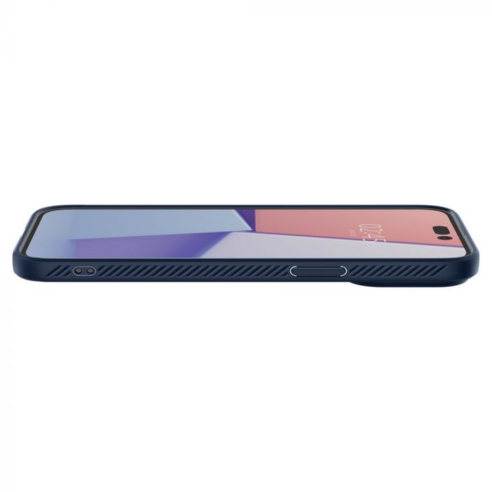 Чохол Spigen для Apple iPhone 14 Pro Liquid Air, Navy Blue