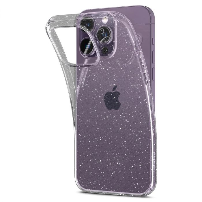 Чохол Spigen для Apple Iphone 14 Pro Liquid Crystal Glitter, Rose Quartz