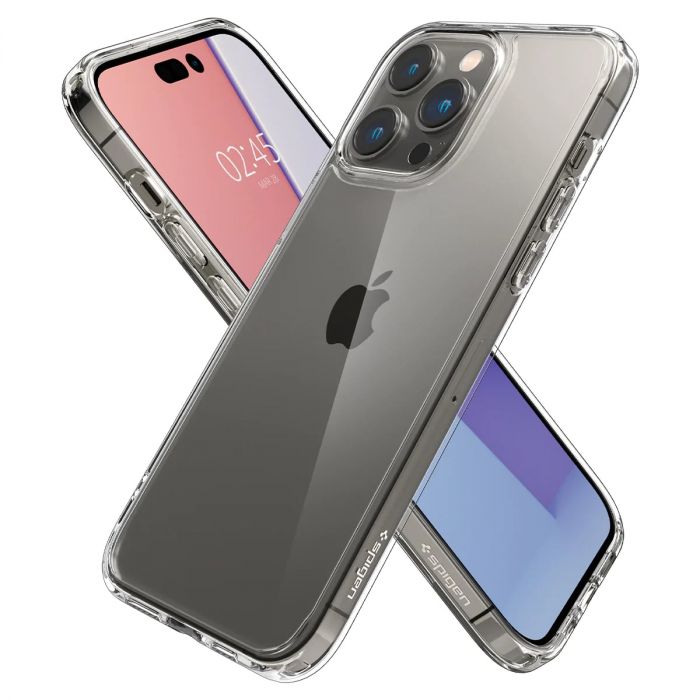 Чохол Spigen для Apple iPhone 14 Pro Ultra Hybrid, Crystal Clear