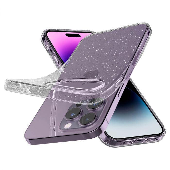 Чохол Spigen для Apple iPhone 14 Pro Max Liquid Crystal Glitter, Crystal Quartz