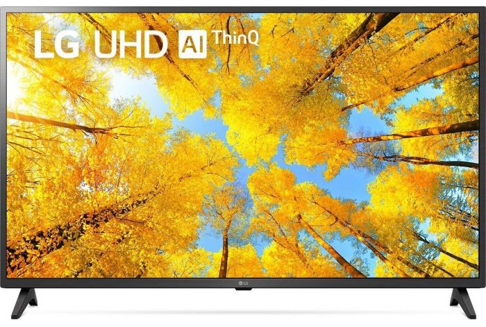 Телевізор 43" LG LED 4K 50Hz Smart WebOS Ceramic Black