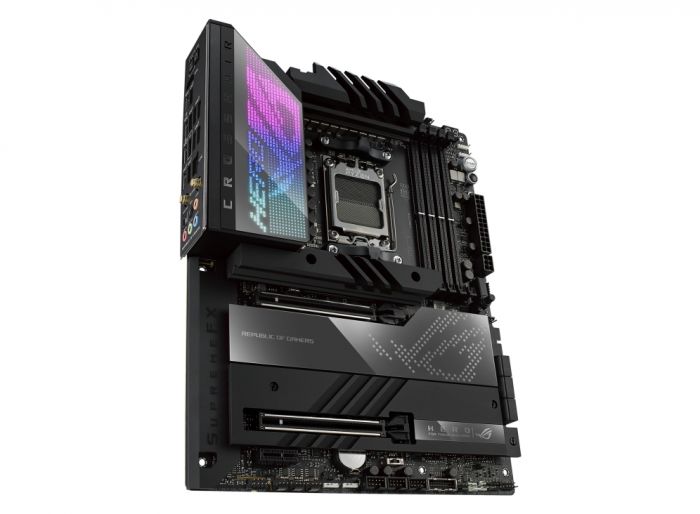 Материнcька плата ASUS ROG CROSSHAIR X670E HERO sAM5 X670 4xDDR5 M.2 USB Type-C WiFi BT EATX