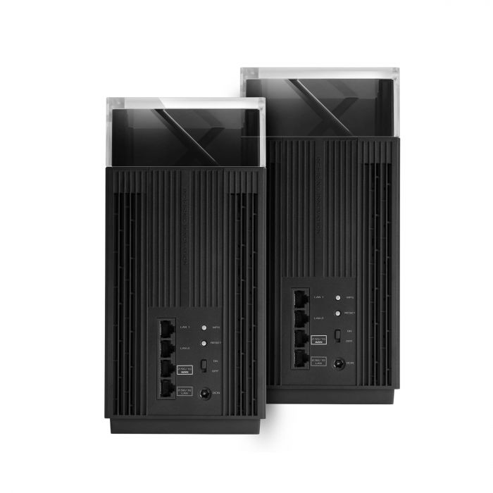 Маршрутизатор ASUS ZenWiFi Pro XT12 2PK 2xGE LAN 1x2.5GE LAN 1x2.5GE WAN 1xUSB 3.1 1xUSB 2.0 MU-MIMO OFDMA MESH