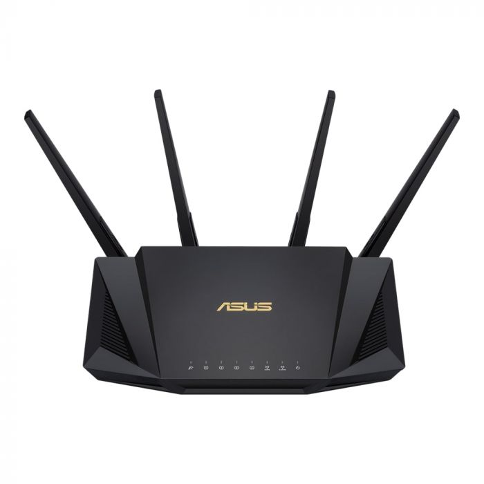 Маршрутизатор ASUS RT-AX58U v2 AX3000 4xGE LAN 1xGE WAN 1xUSB3.1  WPA3 MU-MIMO OFDMA MESH