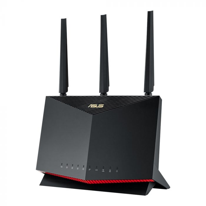 Маршрутизатор ASUS RT-AX86U AX5700 4xGE LAN 1x2.5GE WAN 2xUSB3.2 MU-MIMO OFDMA MESH