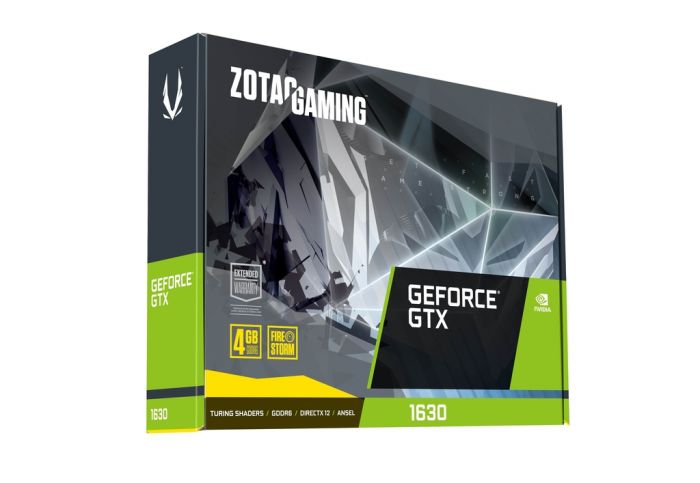 Відеокарта ZOTAC GeForce GTX 1630 4GB GDDR6