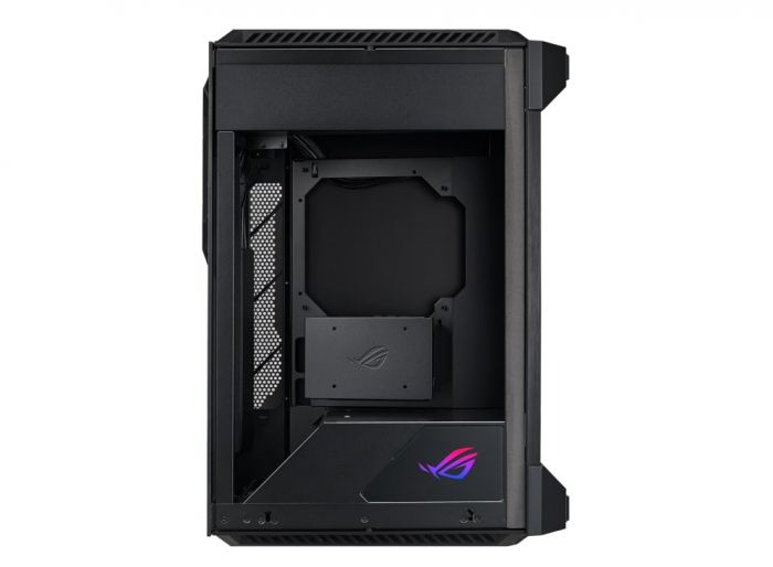 Корпус ASUS ROG Z11, без БП, 2xUSB3.2, 2xUSB2.0, 1xUSB Type-C, 3x140mm ARGB Fans, Tempered Glass front and right side, mITX, Black