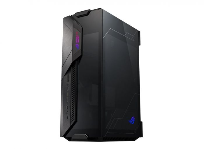 Корпус ASUS ROG Z11, без БП, 2xUSB3.2, 2xUSB2.0, 1xUSB Type-C, 3x140mm ARGB Fans, Tempered Glass front and right side, mITX, Black