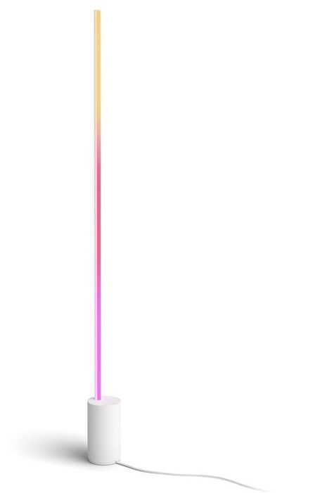 Торшер розумний Philips Hue Signe, 2000K-6500K, RGB, Gradient, ZigBee, димування, 145см, білий