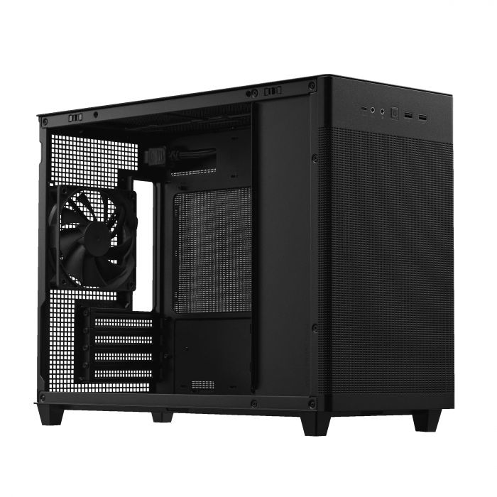 Корпус ASUS AP201 PRIME CASE MESH, без БП, 2xUSB3.2, 1xUSB Type-C, mATX, Black