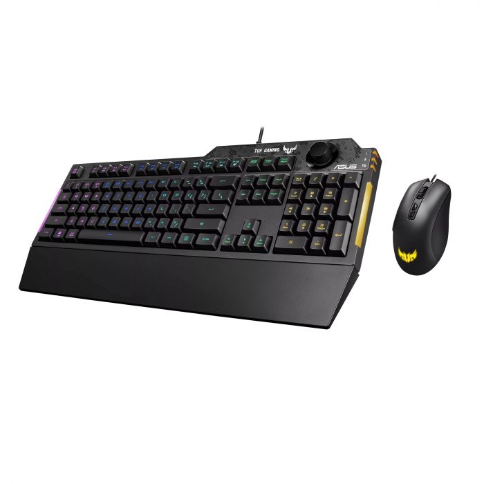 Комплект ASUS TUF GAMING COMBO K1&M3 RGB USB UKR/RU Black