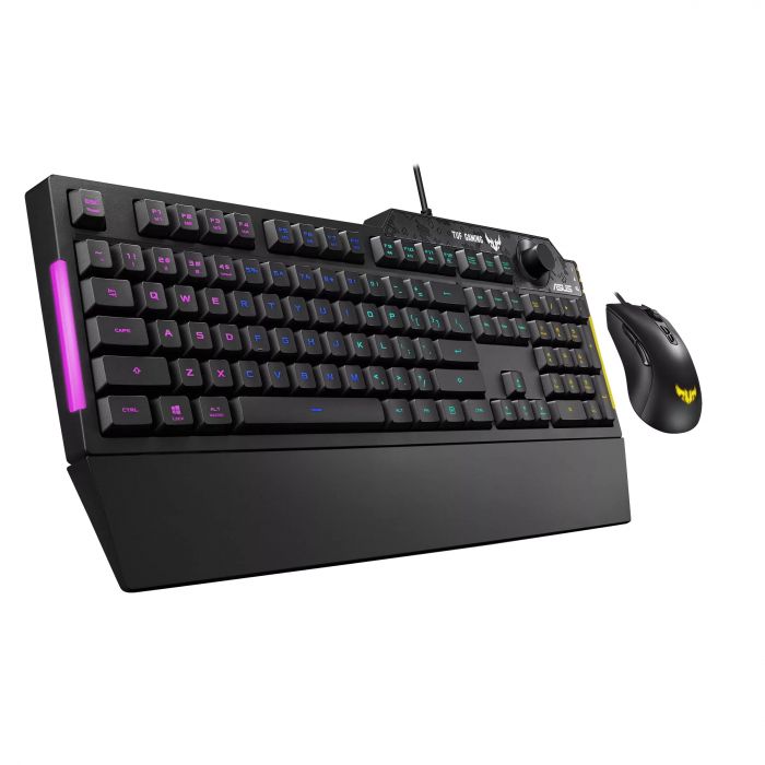 Комплект ASUS TUF GAMING COMBO K1&M3 RGB USB UKR/RU Black