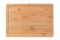 Дошка кухонна Ardesto Midori з жолобом, 35.5*25*1.5 см, бамбук