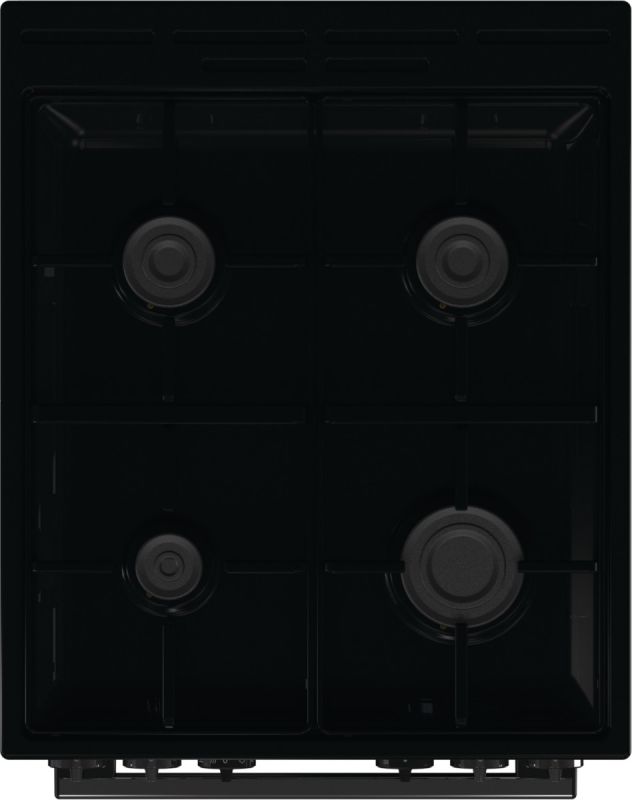 Плита Gorenje K535B комбінована, 62л, 50x60см, дисплей, чорний