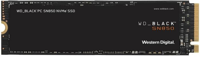 Накопичувач SSD WD M.2 1TB PCIe 4.0 Black SN850X + радіатор
