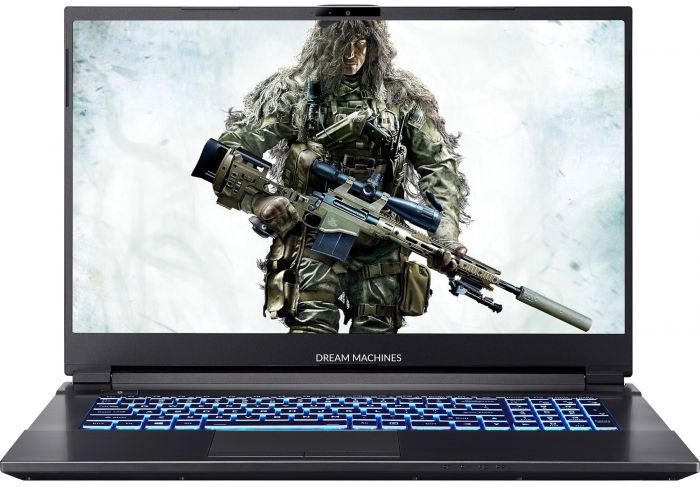 Ноутбук Dream Machines G1650-17 17.3FHD IPS 144Hz/Intel i5-11400H/16/500F/NVD1650-4/DOS