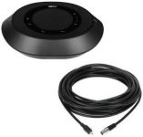 Cпікерфон додатковий AVer з 20 м кабелем для систем відеоконференцзв'язку VB342 Pro/ VB350, 2 х Omni-mic, радіус дії 3 м, RJ45, чорний