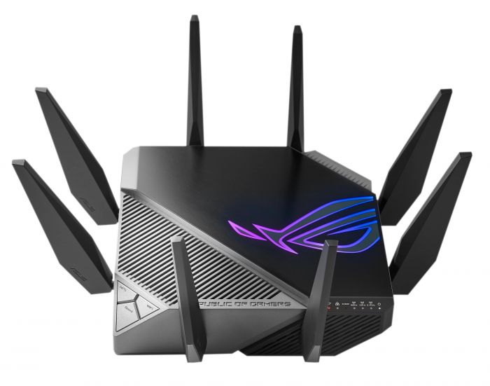 Маршрутизатор ASUS GT-AXE11000 Wi-Fi6E 4xGE LAN 1xGE WAN 1x2.5GE LAN/WAN MU-MIMO OFDMA MESH gaming