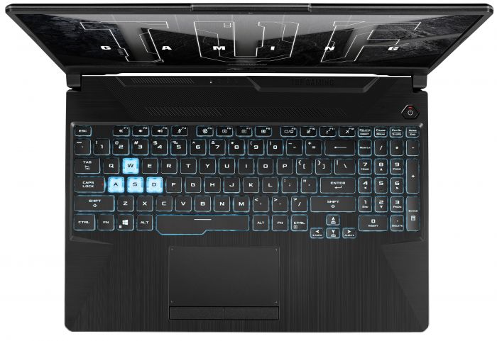 Ноутбук ASUS TUF Gaming F15 FX506HC-HN004 15FHD IPS/Intel i5-11400H/16/512F/NVD3050-4/noOS/Black