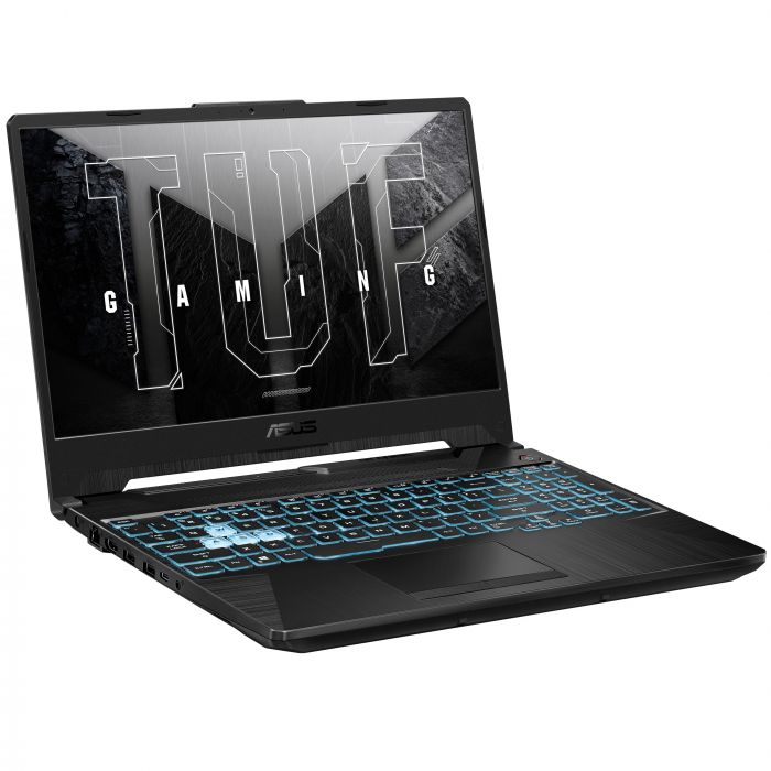 Ноутбук ASUS TUF Gaming F15 FX506HC-HN004 15FHD IPS/Intel i5-11400H/16/512F/NVD3050-4/noOS/Black