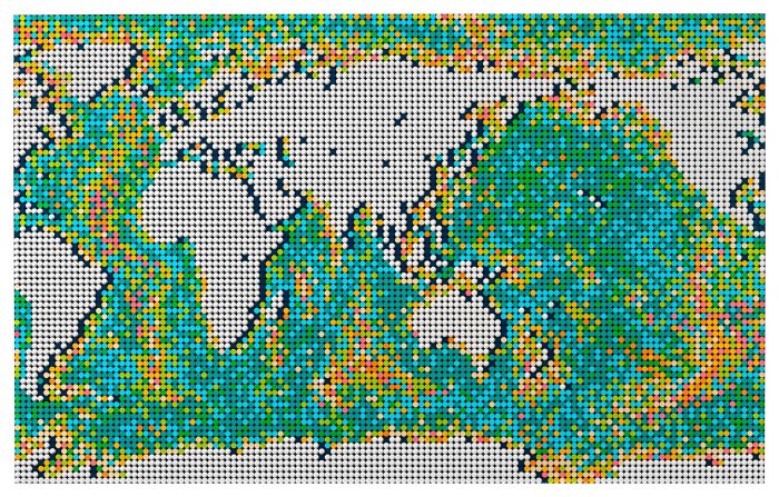 Конструктор LEGO Art Карта світу