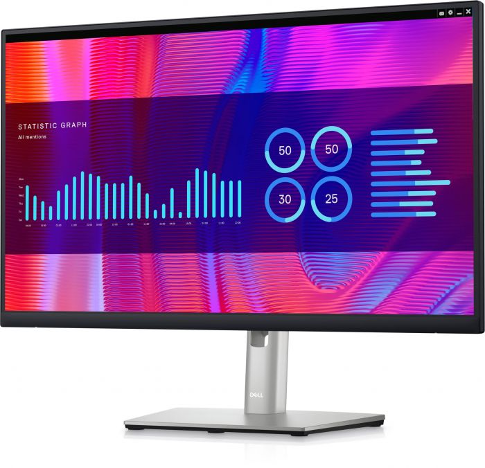 Монітор LCD 23.8" DELL P2423DE HDMI, DP, USB-C, RJ-45, IPS, 2560x1440, 99%sRGB, Pivot