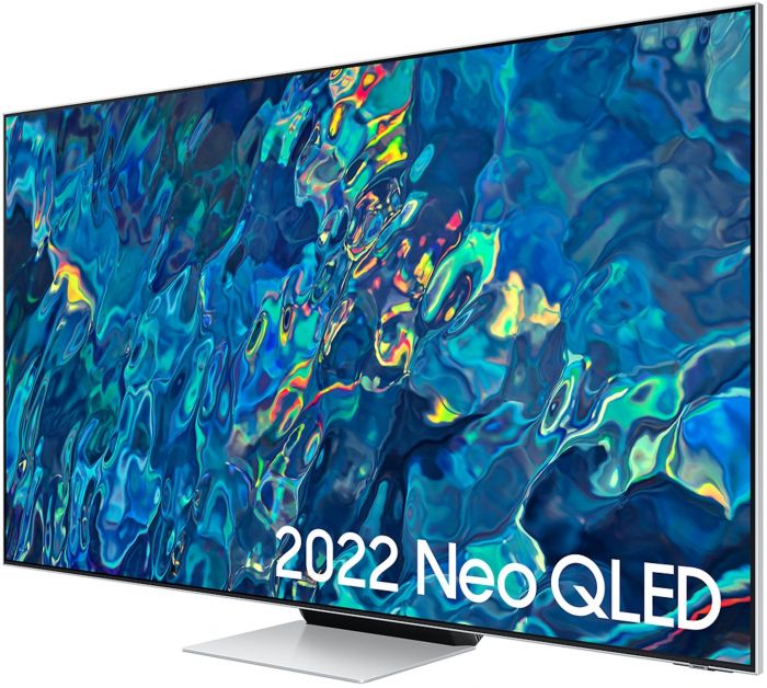 Телевізор 55" Samsung NeoQLED 4K 100Hz Smart Tizen BRIGHT SILVER