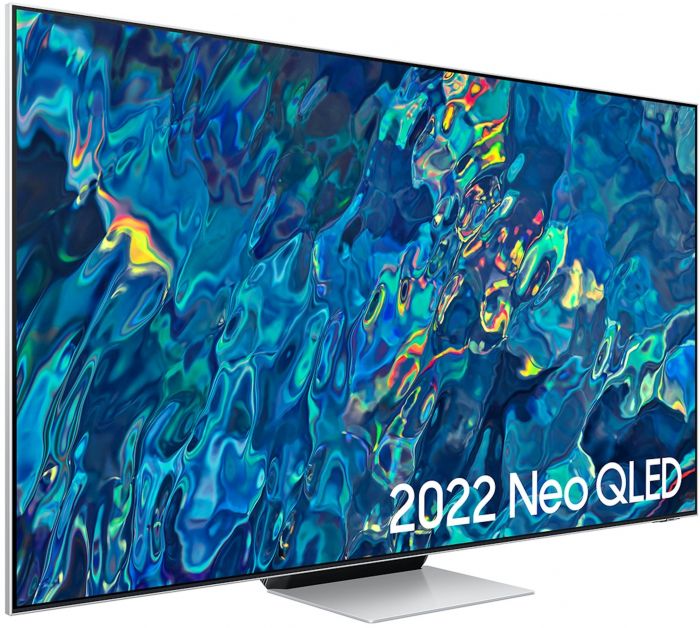 Телевізор 55" Samsung NeoQLED 4K 100Hz Smart Tizen BRIGHT SILVER