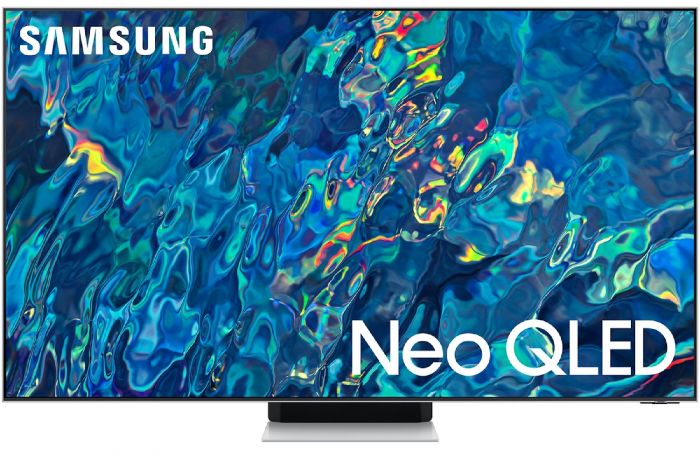 Телевізор 55" Samsung NeoQLED 4K 100Hz Smart Tizen BRIGHT SILVER