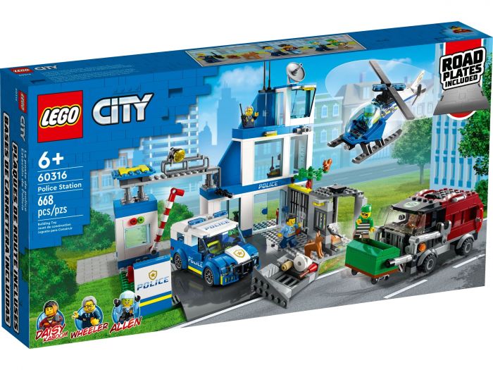 Конструктор LEGO City Поліцейська дільниця