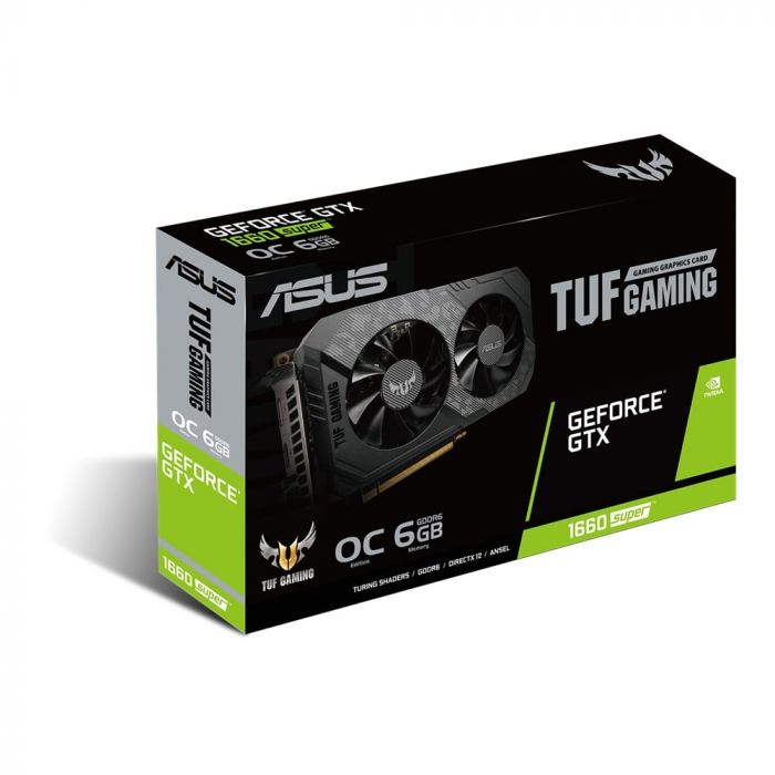 Відеокарта ASUS GeForce GTX 1660 SUPER 6GB GDDR6 TUF GAMING OC TUF-GTX1660S-O6G-GAMING