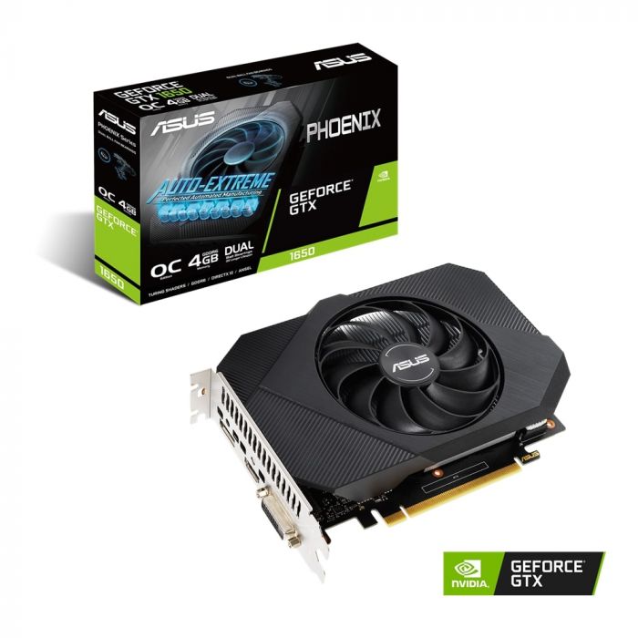 Відеокарта ASUS GeForce GTX 1650 4GB GDDR6 PH OC PH-GTX1650-O4GD6