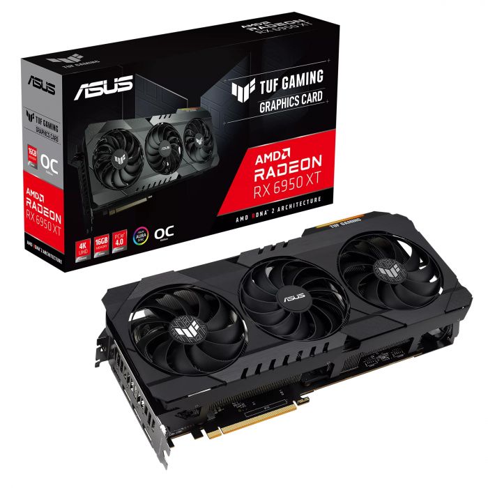 Відеокарта ASUS Radeon RX 6950 XT 16GB GDDR6 GAMING TUF OC TUF-RX6950XT-O16G-GAMING