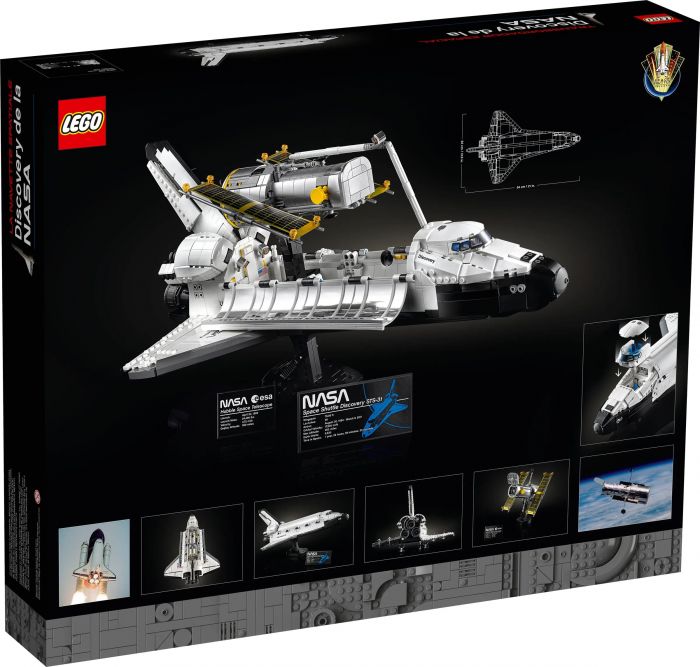 Конструктор LEGO Icons NASA: Космічний шатл "Діскавері”