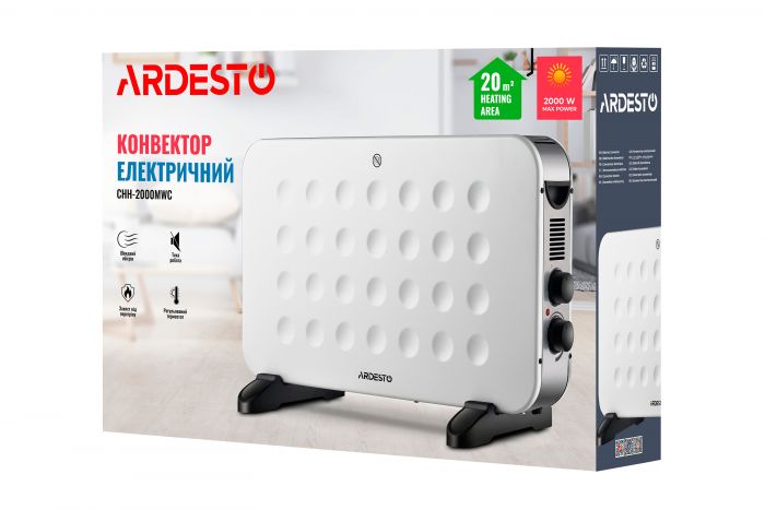 Конвектор електричний Ardesto CHH-2000MWC