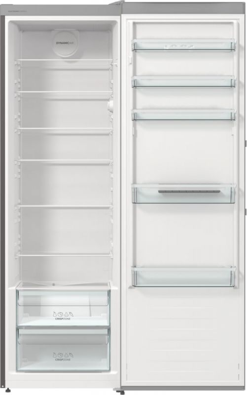 Холодильна камера Gorenje R619EES5, 186x60х66, 398л, А++, електронне упр, зона св-ті, сірий