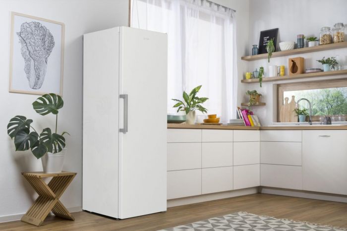 Холодильна камера Gorenje R619EEW5, 186x60х66, 398л, А++, електронне упр, зона св-ті, білий