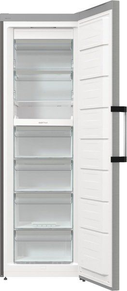 Морозильна камера Gorenje FN619EAXL6, Висота - 185см, Глибина-66 см,  280л, А++, NF, Дисплей, Інвертор, матовий нерж