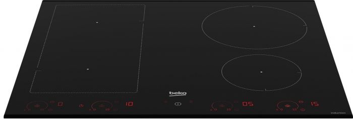 Варильна поверхня Beko індукційна, 60см, розширена зона, чорний