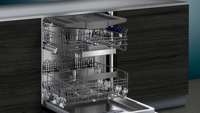 Посудомийна машина Siemens вбудовувана, 14компл., A+++, 60см, дисплей, білий