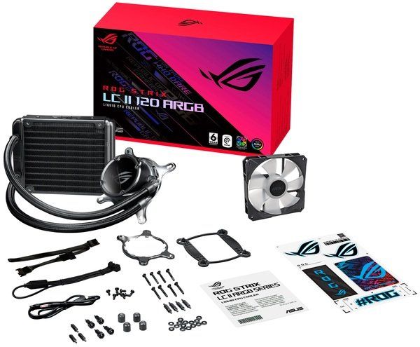 Система рідинного охолодження ROG STRIX LC II 1200_ARGB Intel LGA 1700, 1200, 115x, 2011, 2011-3, 2066 AMD AM4, TR4 ARGB