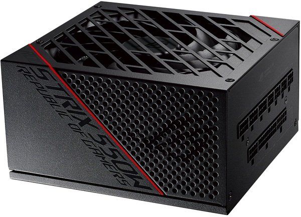 Блок живлення ASUS ROG STRIX  (550W), >90%, 80+ Gold, 135mm, 1xMB 24pin(20+4), 2xCPU 8pin(4+4), 3xMolex, 8xSATA, 2xPCIe 8pin(6+2), Fully Modular, ROG-STRIX-550G