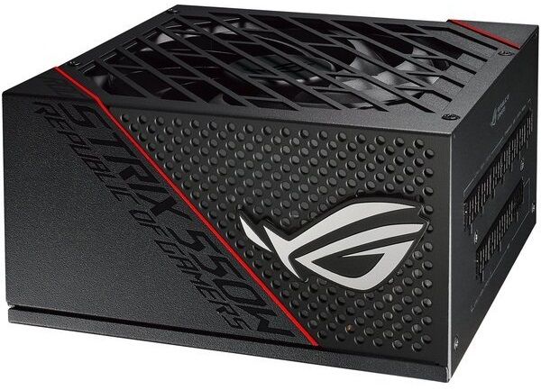 Блок живлення ASUS ROG STRIX  (550W), >90%, 80+ Gold, 135mm, 1xMB 24pin(20+4), 2xCPU 8pin(4+4), 3xMolex, 8xSATA, 2xPCIe 8pin(6+2), Fully Modular, ROG-STRIX-550G